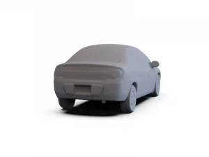 Dodge Neon 2005 PRE-SUPPORTED 3D Model