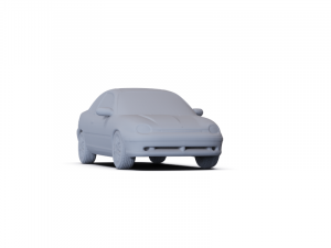 Dodge Neon Sport Coupe 1996 PRE-SUPPORTED 3D मॉडल