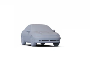 Dodge Neon Sport Coupe 1996 PRE-SUPPORTED 3D Model