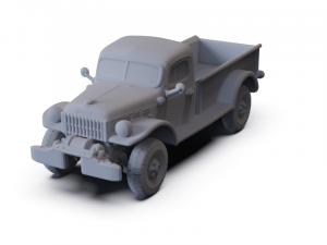 Dodge Power Wagon 1946 PRE-SUPPORTED 3Dモデル