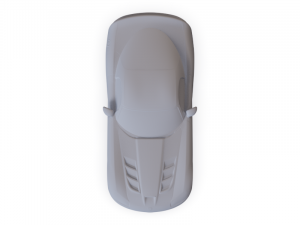 Dodge Viper SRT10 2010 PRE-SUPPORTED Modello 3D