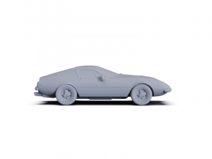 Ferrari 365 GTB4 Daytona Berlinetta 1972 PRE-SUPPORTED 3Dモデル