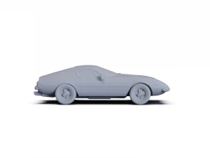 Ferrari 365 GTB4 Daytona Berlinetta 1972 PRE-SUPPORTED 3D Model