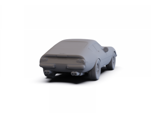 Ferrari 365 GTB4 Daytona Berlinetta 1972 PRE-SUPPORTED 3Dモデル