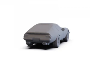 Ferrari 365 GTB4 Daytona Berlinetta 1972 PRE-SUPPORTED 3D Model