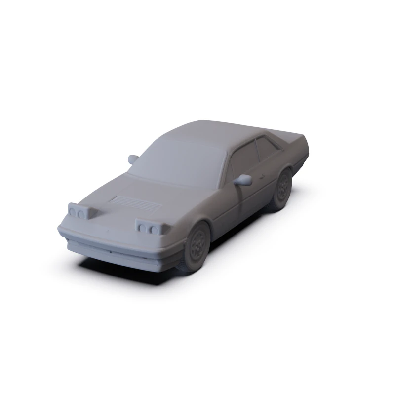 Ferrari 412 1985 PRE-SUPPORTED 3D Model .c4d .max .obj .3ds .fbx .stl .blend 