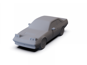 Ferrari 412 1985 PRE-SUPPORTED 3Dモデル