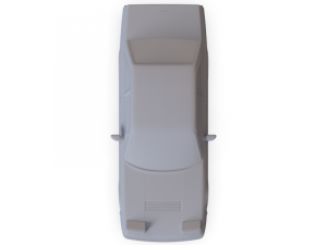 Ferrari 412 1985 PRE-SUPPORTED 3D Model