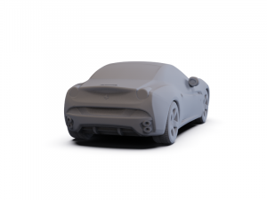 Ferrari California 2009 PRE-SUPPORTED 3D Модель