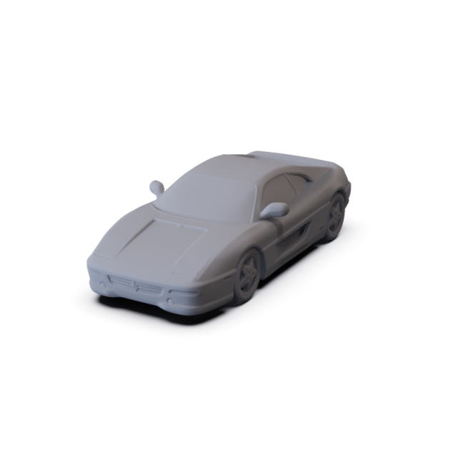 Ferrari F355 F1 Berlinetta 1998 PRE-SUPPORTED 3D 模型 .c4d .max .obj .3ds .fbx .stl .blend 
