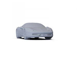 Ferrari Italia PRE-SUPPORTED 3D Model
