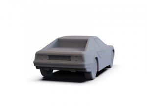 Ferrari Mondial 8 1980 PRE-SUPPORTED 3D Модель