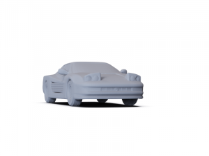 Ferrari Testarossa 1986 PRE-SUPPORTED 3D 模型