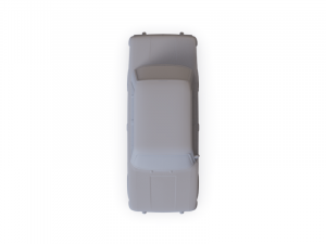 Fiat 124 1972 PRE-SUPPORTED 3D 모델