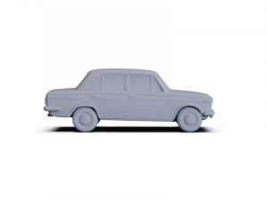 Fiat 125 Special 1970 PRE-SUPPORTED 3D Модель