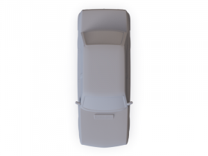 Fiat 132 1977 PRE-SUPPORTED 3D Model