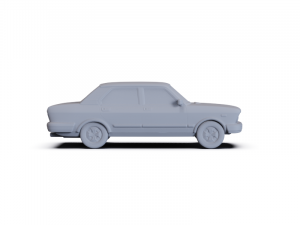 Fiat 132 1977 PRE-SUPPORTED 3D Model