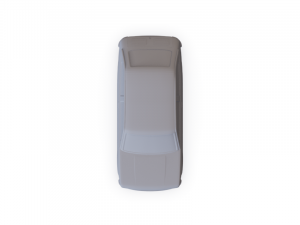 Fiat 133 1977 PRE-SUPPORTED 3D Model