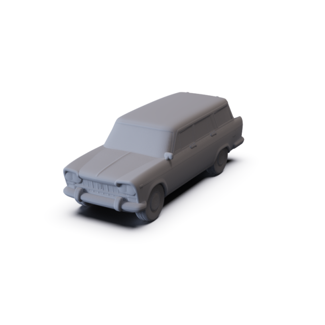 Fiat 2300 Familiare 1963 PRE-SUPPORTED 3D 모델 .c4d .max .obj .3ds .fbx .stl .blend 