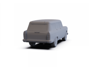 Fiat 2300 Familiare 1963 PRE-SUPPORTED 3D 모델