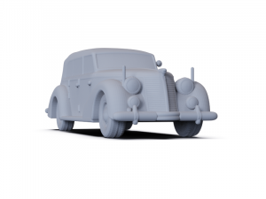 Fiat 2800 Torpedo 1939 PRE-SUPPORTED Modello 3D