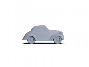 Fiat 500 Topolino 1936 PRE-SUPPORTED Modelo 3D