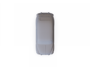 Fiat 600 D 1960 PRE-SUPPORTED 3D Model