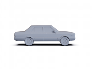 Fiat Argenta 1981 PRE-SUPPORTED 3D 模型