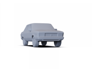 Fiat Argenta 1981 PRE-SUPPORTED 3D 模型
