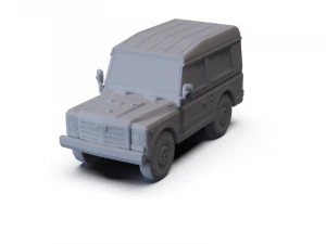 Fiat Campagnola Station Wagon 1987 PRE-SUPPORTED 3D Model