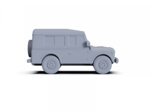 Fiat Campagnola Station Wagon 1987 PRE-SUPPORTED Model 3D