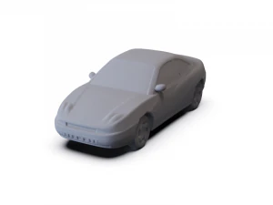 Fiat Coup&eacute; Pininfarina 1998 PRE-SOPORTADO Modelo 3D
