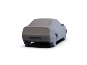 Fiat Coupe Pininfarina 1998 PRE-SUPPORTED Modelo 3D