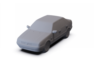 Fiat Croma 1993 PRE-SUPPORTED 3Dモデル
