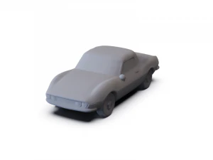 Fiat Dino Spider 2400 1969 PRE-SOPORTADO Modelo 3D