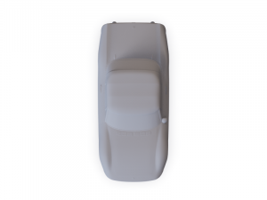 Fiat Dino Spider 2400 1969 PRE-SUPPORTED 3D Model