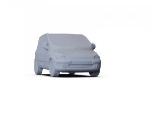 Fiat Multipla 1998 PRE-SUPPORTED 3D Модель
