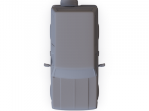 GAZ 12 Zim 1950 PRE-SUPPORTED Modèle 3D