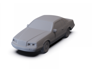 GAZ 12 Zim 1950 PRE-SUPPORTED Modèle 3D