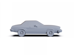 GAZ 12 Zim 1950 PRE-SUPPORTED Modèle 3D