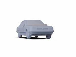 GAZ 12 Zim 1950 PRE-SUPPORTED Modèle 3D