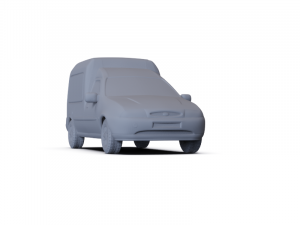 GAZ 12 Zim 1950 PRE-SUPPORTED Modèle 3D