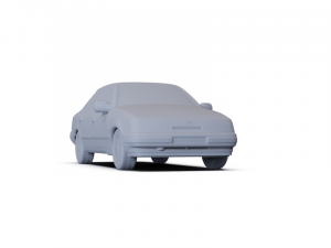 GAZ 12 Zim 1950 PRE-SUPPORTED Modèle 3D