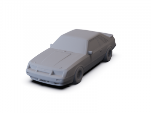 GAZ 12 Zim 1950 PRE-SUPPORTED Modèle 3D