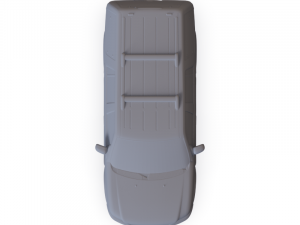 GAZ 12 Zim 1950 PRE-SUPPORTED Modèle 3D