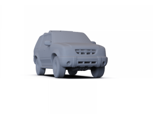 GAZ 12 Zim 1950 PRE-SUPPORTED Modèle 3D
