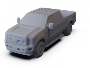 GAZ 12 Zim 1950 PRE-SUPPORTED Modèle 3D