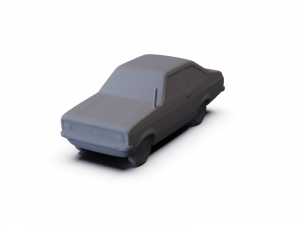 GAZ 12 Zim 1950 PRE-SUPPORTED Modèle 3D