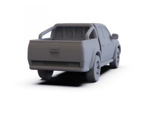 GAZ 12 Zim 1950 PRE-SUPPORTED Modèle 3D