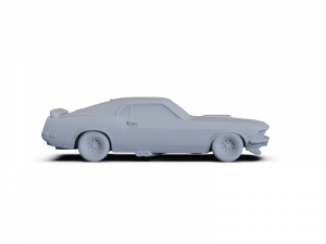 GAZ 12 Zim 1950 PRE-SUPPORTED Modèle 3D